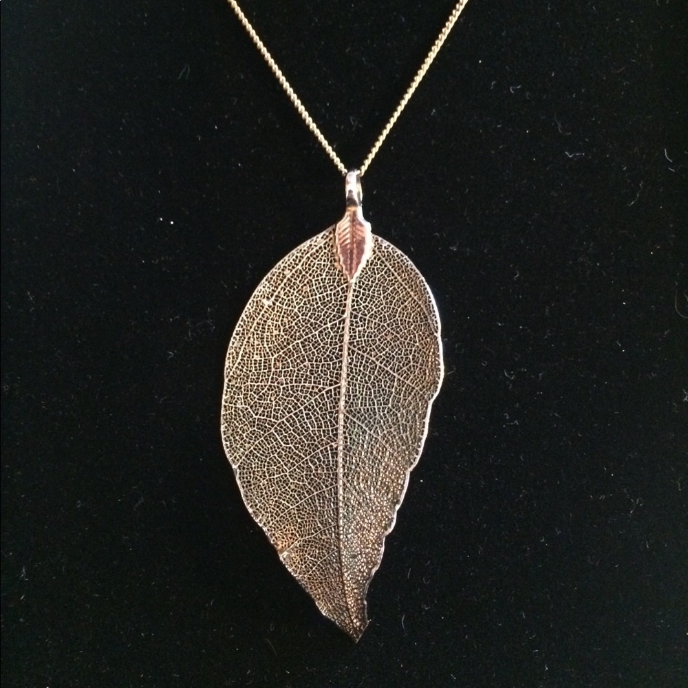 Gold Leaf Necklace